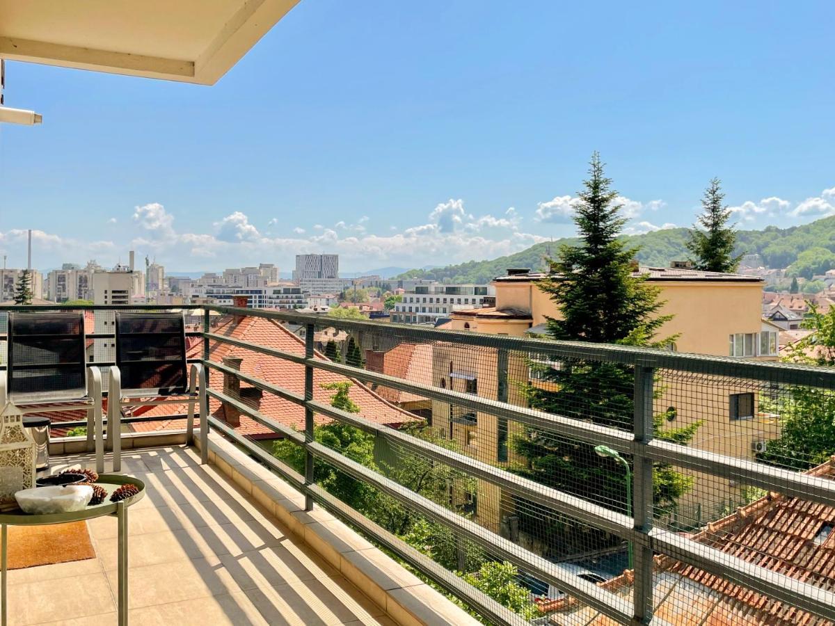 Central Premium Apartment Braşov Buitenkant foto
