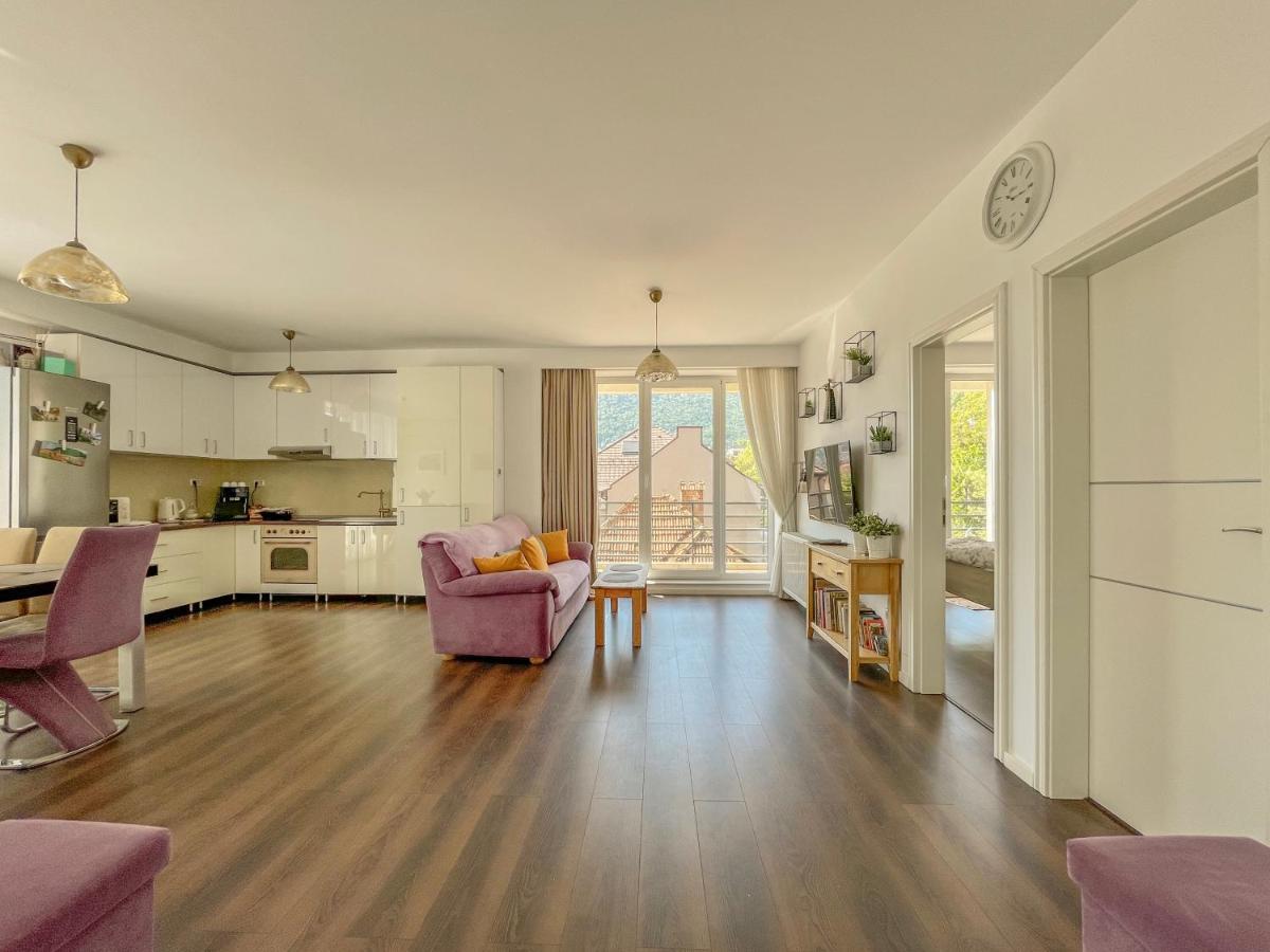 Central Premium Apartment Braşov Buitenkant foto