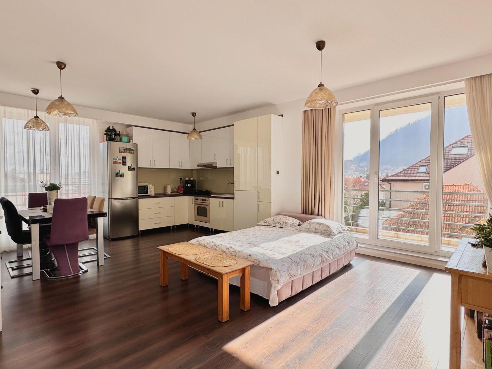Central Premium Apartment Braşov Buitenkant foto