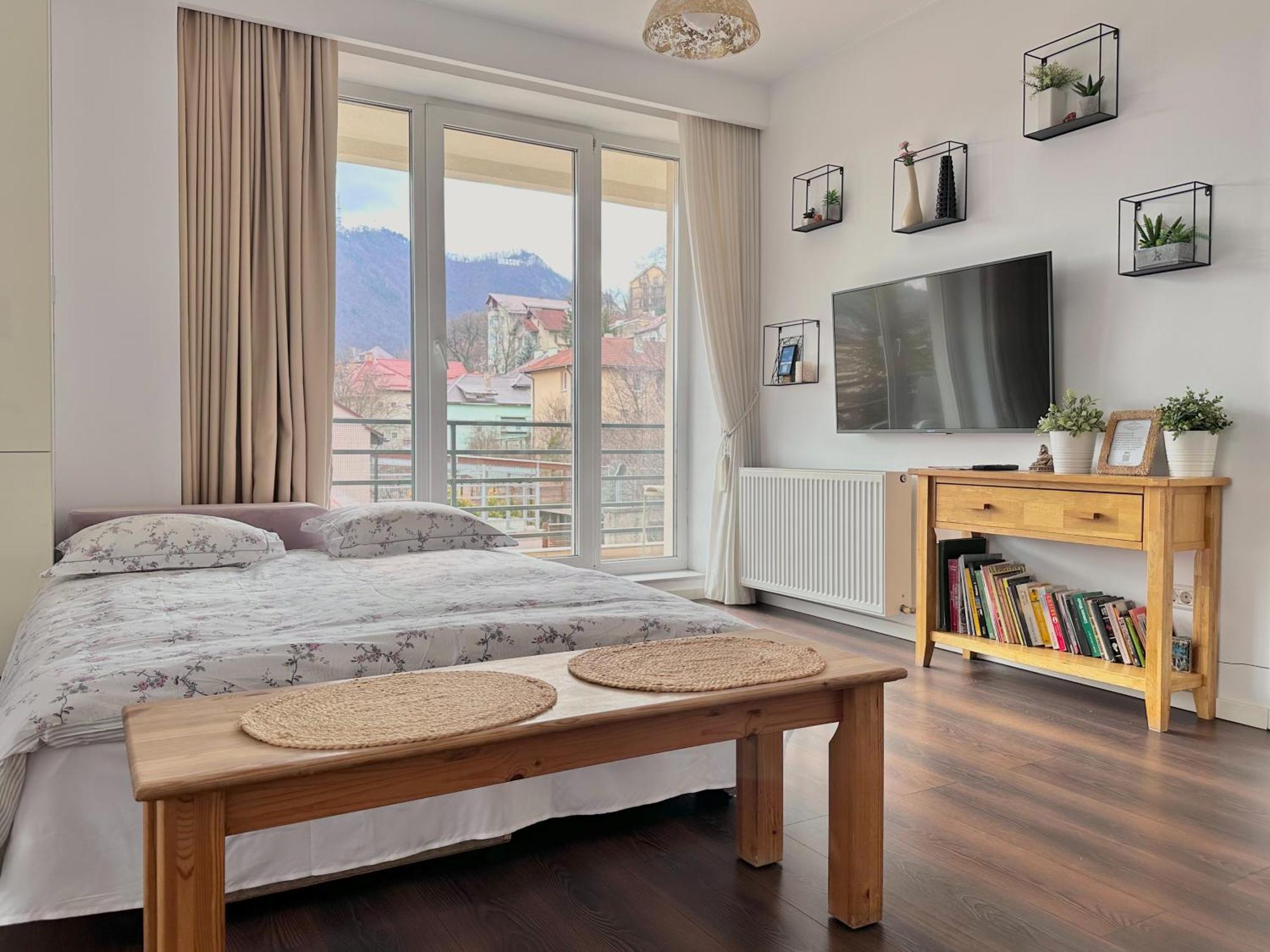 Central Premium Apartment Braşov Buitenkant foto